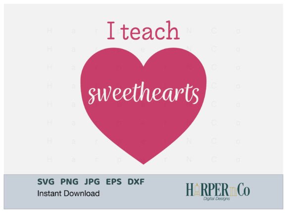I Teach Sweethearts SVG: A Versatile Graphic Design Asset for Crafts