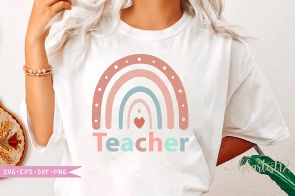 Teacher Retro SVG: A Versatile Graphic Design Asset for Crafts and Creative Projects